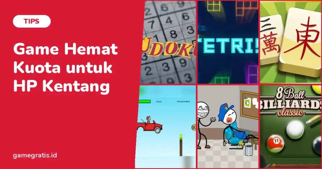 Game Hemat Kuota dan Ringan untuk HP Kentang